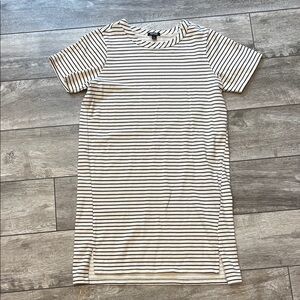 Buffalo David Bitton Striped Mini Dress in Black and Cream